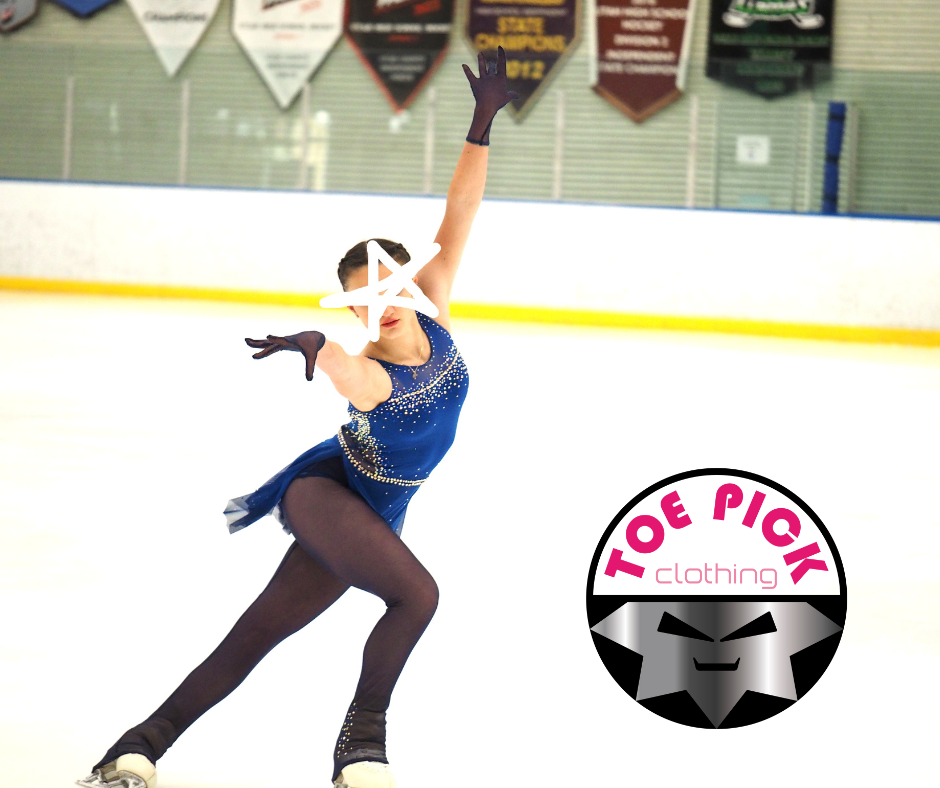 Figure Skating Competition Dress - Ombre Toepick Clothing Figure Skating Competition Dress - Ombre Toepick Clothing