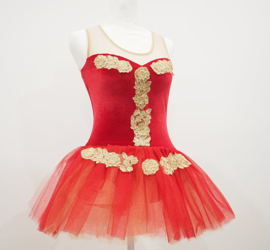 Figure Skating or Dance Dress - Nutcracker, Ballet theme or Christmas Show